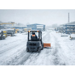 Лопата-отвал ВМ-150Н для вилочного погрузчика — уборка снега и мусора